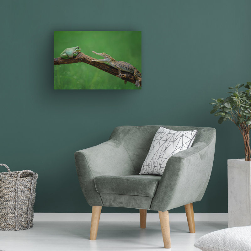 Êtes-vous prêt? Art sur toile, H 12 po x l 19 po