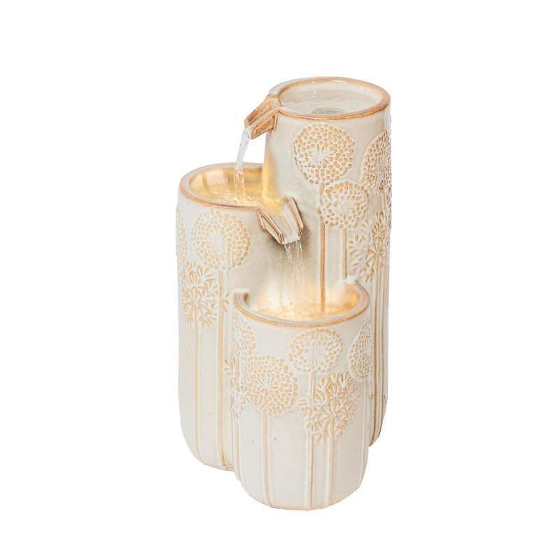 Evemarie Ceramic / Porcelain Cascade Fountain