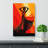 Flamenco Dancer - Print on Canvas