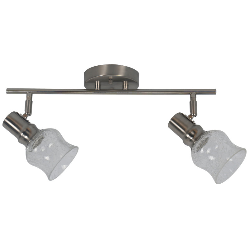 Ensemble de rail d’éclairage 2 lumières Mathilda