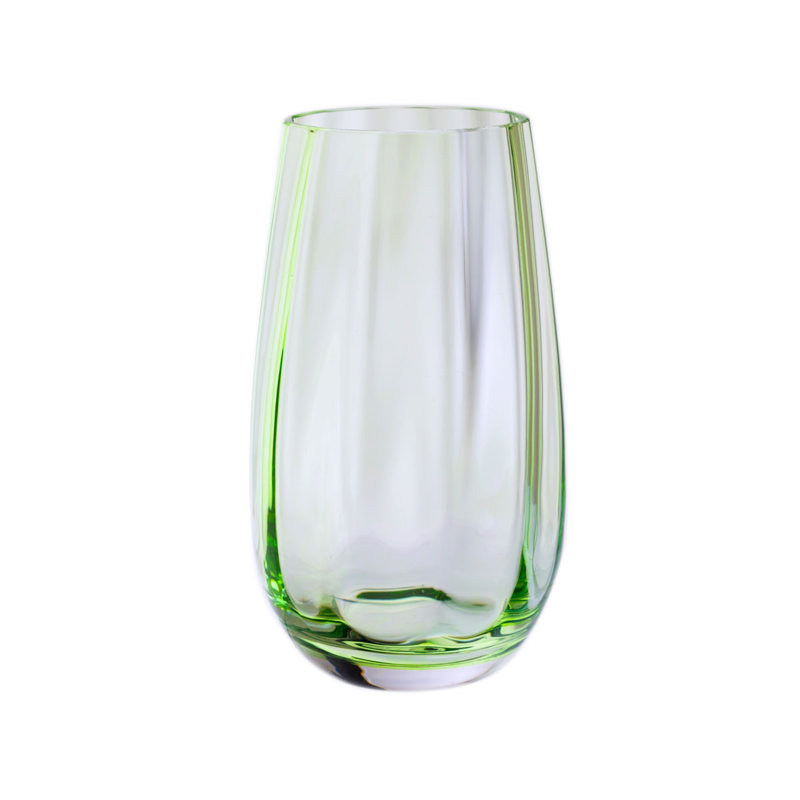 Artisan Collection Dewdrop Vase Pink, Green