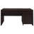 Halston Cappuccino 3-Drawer Office Computer Desk