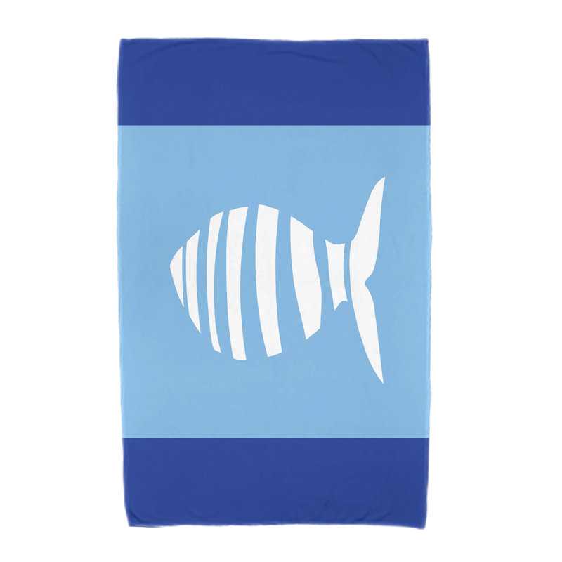 Serviette de plage, Bleu
