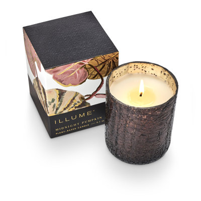Petite bougie en verre  Noble Holiday Midnight Pumpkin