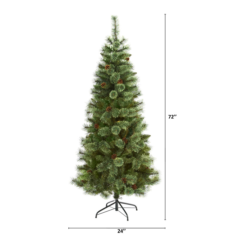 Arbre de Noël artificiel pin 6 pi Boothwyn