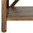 Paignt Solid Wood End Table-1573629249
