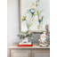 Holiday Magnolia Leaf Arrangement in a Ceramic Vase