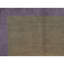 Wool Abstract Area Rug in Plum/Brown