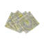 Byzantine Jewel Hemstitch Cocktail 6" Linen/Cotton Napkin-122609806