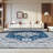 Aurich 851 Area Rug In Navy / Grey-1324864412