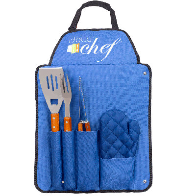 Deco Gear3 Piece BBQ Grilling Tool Set