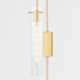 Valerie Single Light Glass Steel Dimmable Plug-in Wallchiere