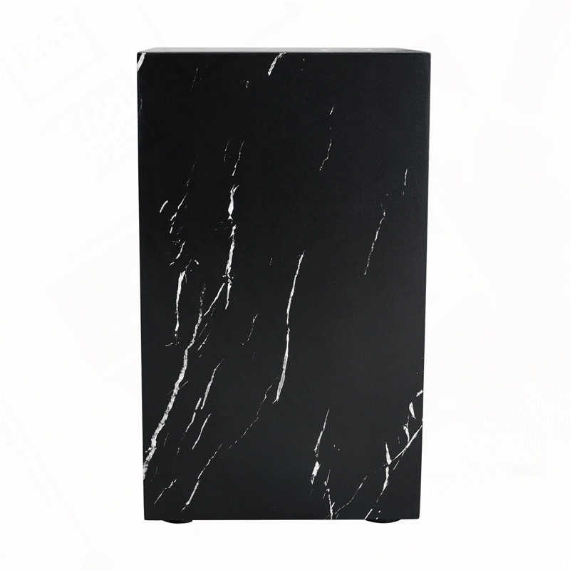 Texture MDF Coffee Table,End Table, Black