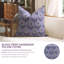 Housse de coussin en lin faite à la main à motif floral Floral-1228609982