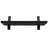 2 Piece Oak Accent Shelf