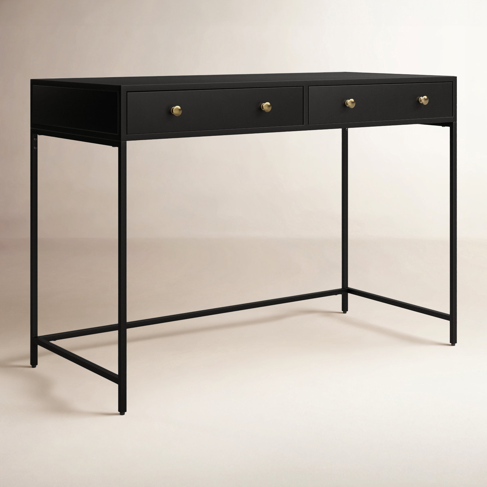 Springer 44" Writing Desk, Black