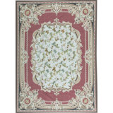 Hand-Knotted High-Quality Blue and Red Area Rug