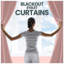 Decorative Blackout Curtain Panels Pair with Eyelet Top and Tie Backs, Polyester Window Drapes for Bedroom Living Room-126391949-126391938