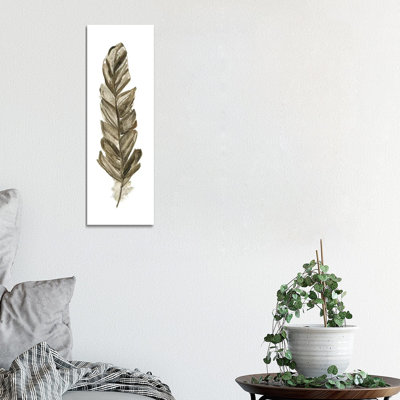 Soft Feather III by Sally Swatland - Panoramic Drawing Print