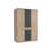 Rough sawn oak/Graphite selected