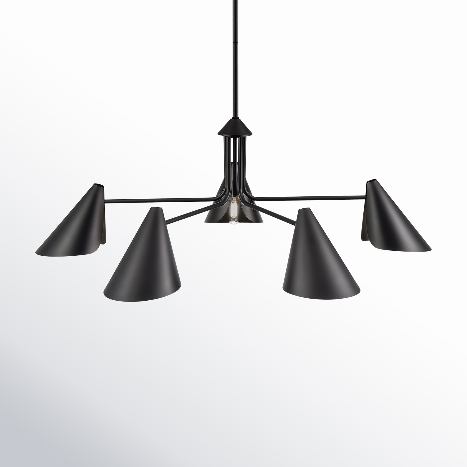 Warhol 5 - Light Dimmable Novelty Chandelier
