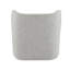 Fauteuil d'appoint en tweed gris
