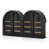 Black/Oak selected