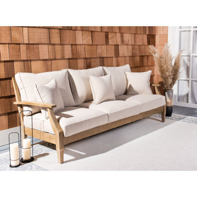 Samya 83'' Wide Outdoor Patio Sofa with Cushions