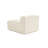 Elegant 1-Seat Sofa, Ecru, 32 x 26 x 41 | 100% Hornbeam Frame, 100% Linen Fabric, Comfortable 32 DNS Foam Seat | Plastic Legs, Stylish Design for Living Room, Compact Size, Perfect for Any Space-2124423734