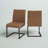 Casteel 19.5'' H Tufted Faux Leather Upholstered Side Chair-23683766