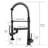 Clihome Pull Down Kitchen Faucet