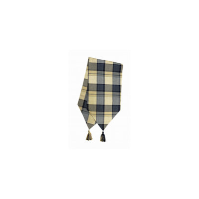 Manriquez Plaid 100% Cotton Table Runner