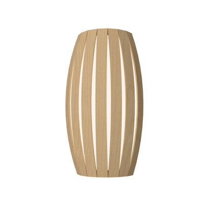 Manufactured Wood LED Flush Mounted Sconce