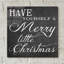 «Christmas Chalk 6» par Erin Clark, art mural en verre acrylique-1404881670