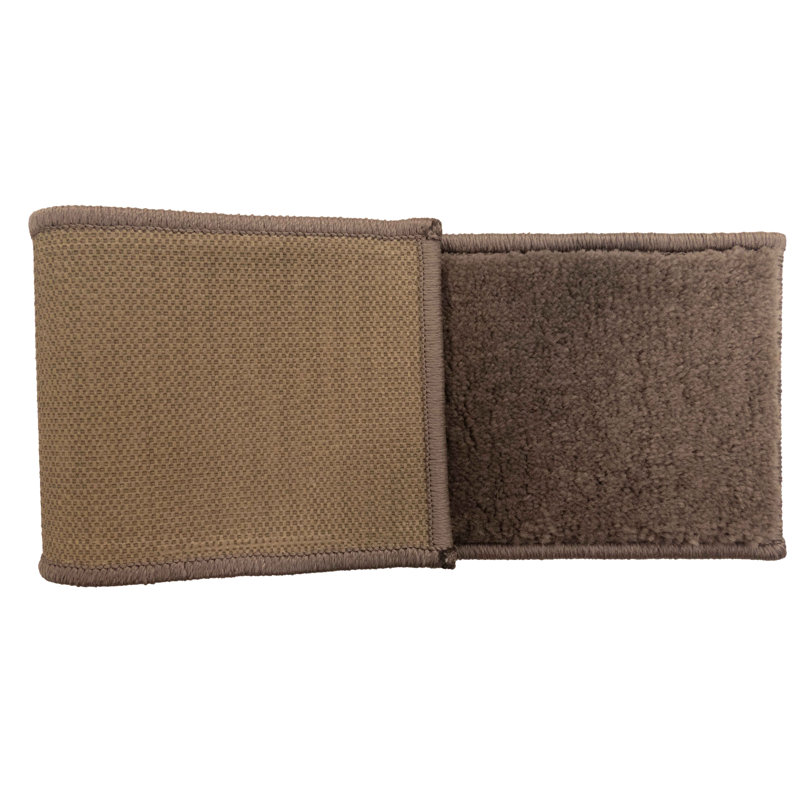 Tapis d'escalier de taille personnalisée par pouce, lavables à la machine, couleur unie, tapis antidérapants doux, à poils moyens, très grands