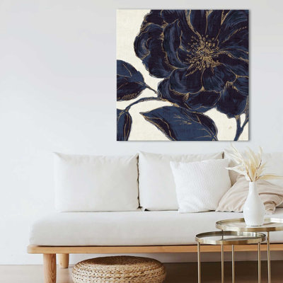 «Indigo Garden II» par Daphne Brissonnet - impression sur toile