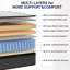 Matelas hybride 12 po en mousse viscoélastique gélifiée mi-ferme, CertiPUR-US, certifié OEKO-TEX-1023699483-1023699482