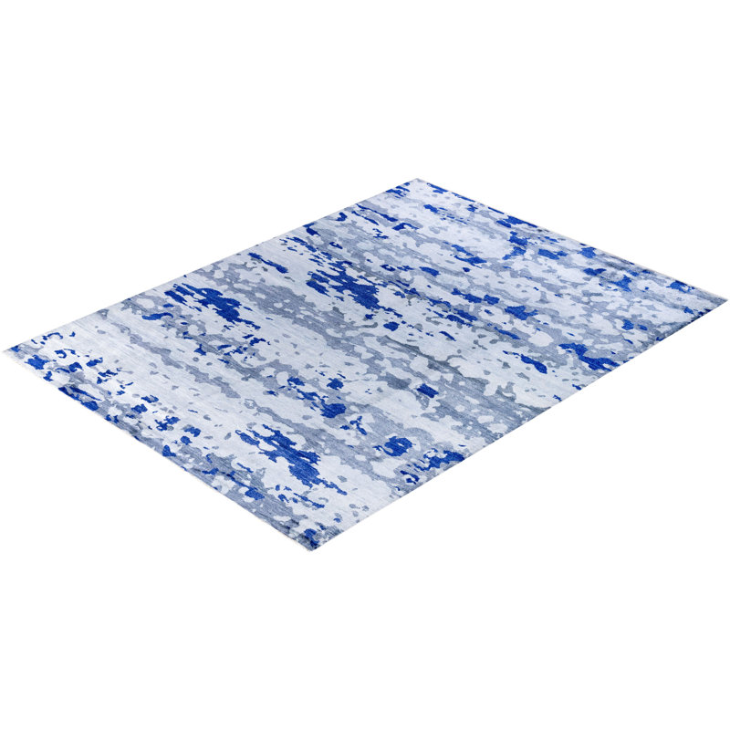 Overdyed One-of-a-Kind 9' 2" X 12' 0" Hand Knotted Area Rug
