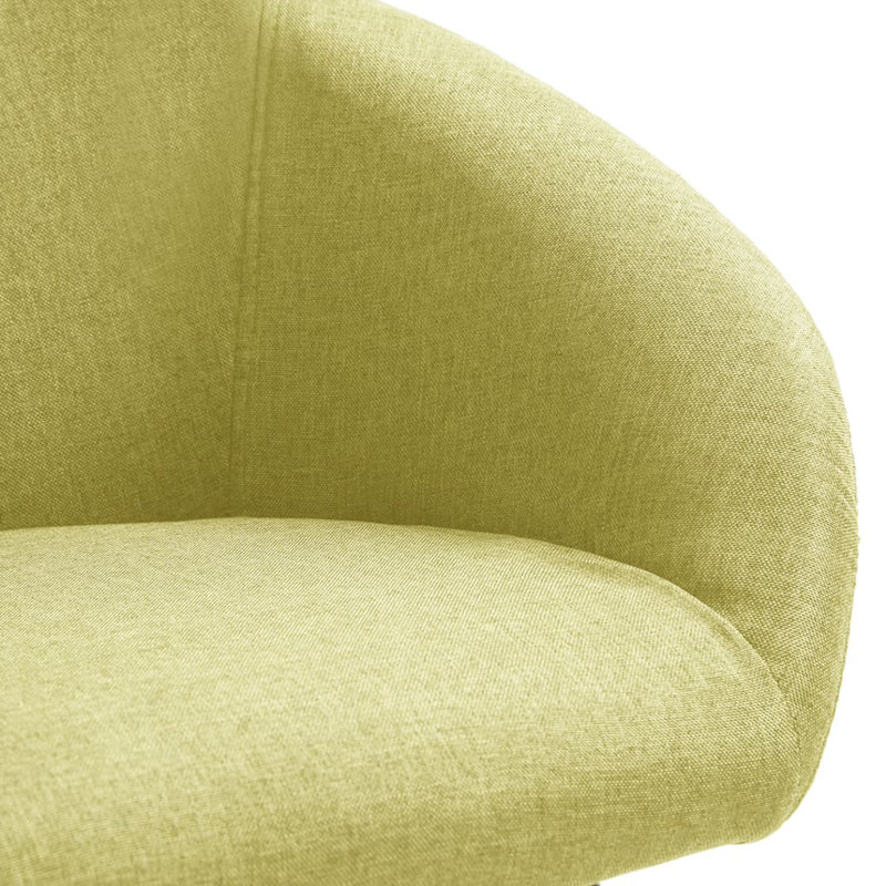 19.7'' H Fabric Upholstered Armchair, Green