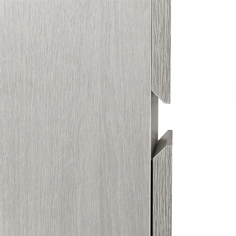 Rolling Two Drawer Vertical Filing Cabinet With Lock And Storage