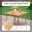 Square Wooden Dining Table