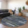 Premium Machine Washable Prisco Navy Rug