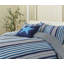Beach House Stripe Cotton Duvet Cover Set-107292855-107292853