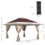 Pavillon de jardin en acier-98163111