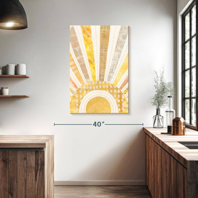 Oberle Boho Sunshine I, 39" H x 26" W
