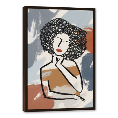 " Thoughtful Lady "
