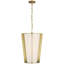 Barbara Barry Phinn 18" Lantern with White Glass-1320297858