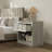 Helio 30.7'' W Nightstands With 1 Drawer And 1 Open Storage Cabinet-618263916-621861364
