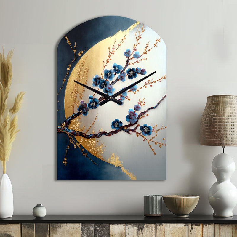 Grande horloge murale bleue Caputi, Moyenne