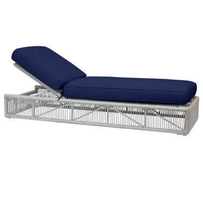 Renfri 78'' Long Reclining Single Chaise Sunbrella with Cushions -  Joss & Main, D2A270B2384E42EAA3899435C6F870FA